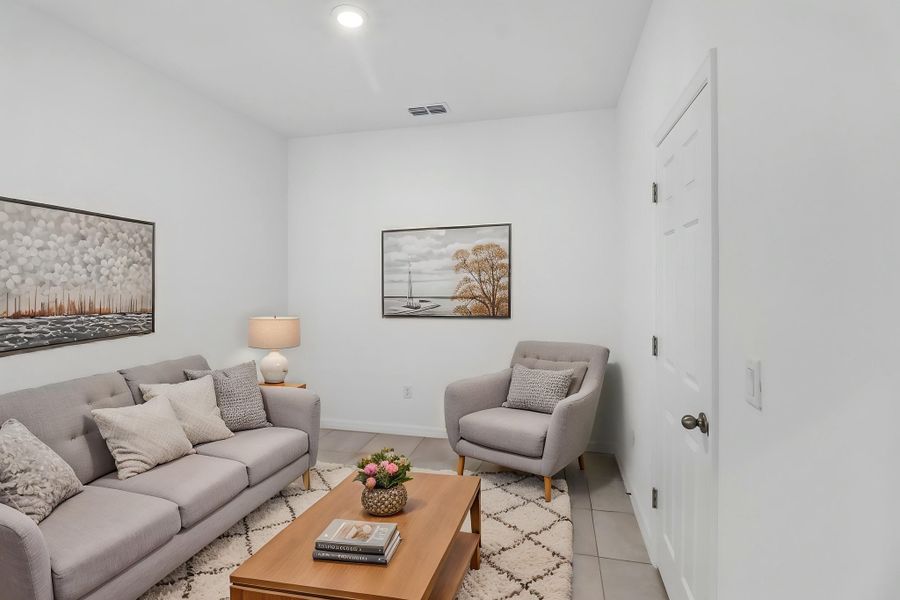 Representative furnished interior of a home built from the Destin by Risewell Homes in Beresford Woods, Deland (Image 5). Representative furnished interior of a home built from the Destin by Risewell Homes in Beresford Woods, Deland (Image 5).