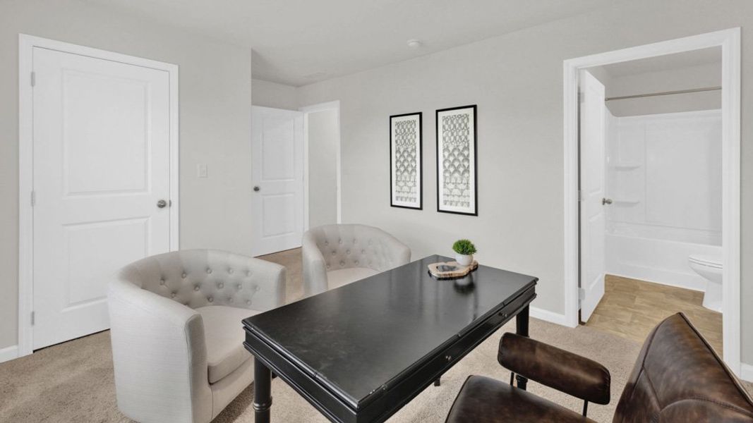 Furnished interior view inside a new home in Catlett Cove, Knoxville (Image 35).