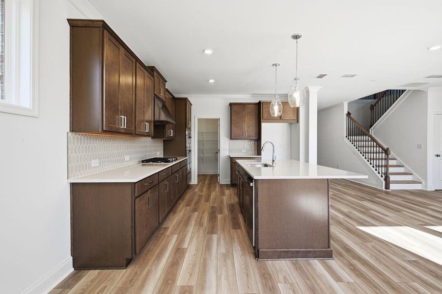 Furnished interior view inside a new home in Oakmead, Buford (Image 9).