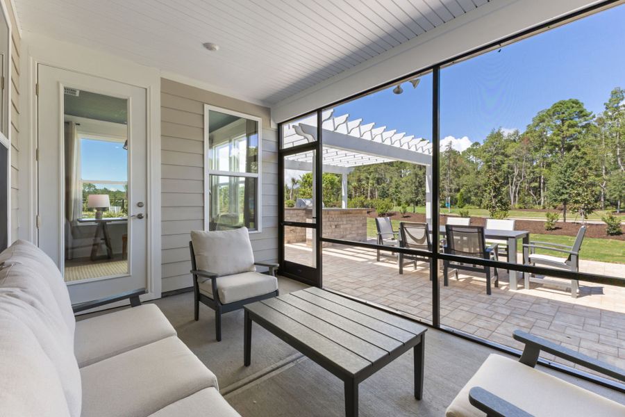 Representative exterior details of a home built from the Palmary by Del Webb in Del Webb Ocean Isle Beach, Shallotte (Image 27).