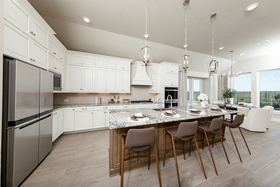 Representative furnished interior of a home built from the Mckinney by Beazer Homes in Ellwood, Rosharon (Image 6).