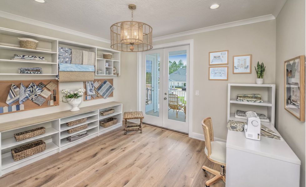Furnished interior view inside a new home in Courtney Grove, St. Augustine (Image 47). Furnished interior view inside a new home in Courtney Grove, St. Augustine (Image 47).