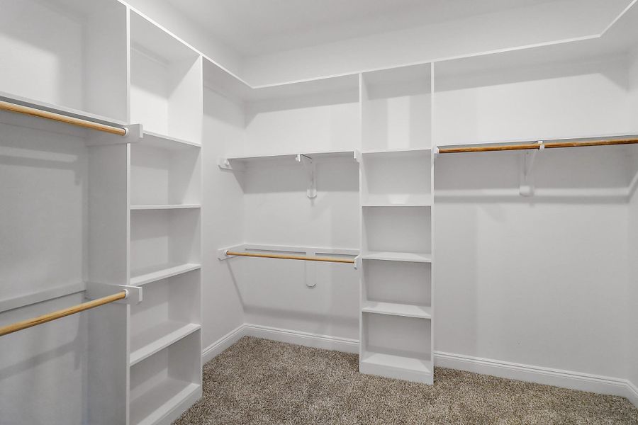 Primary closet Primary closet
