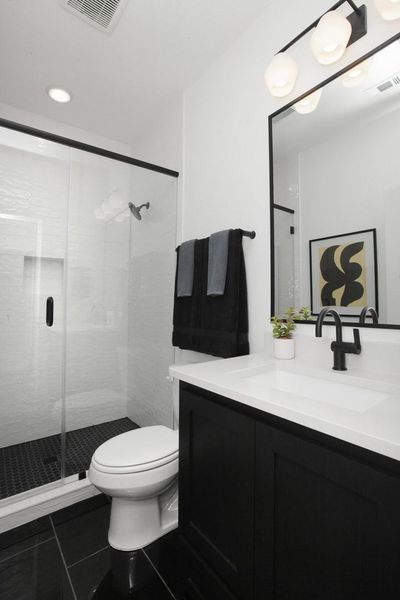 Furnished interior view inside a new home in , Georgetown (Image 34).