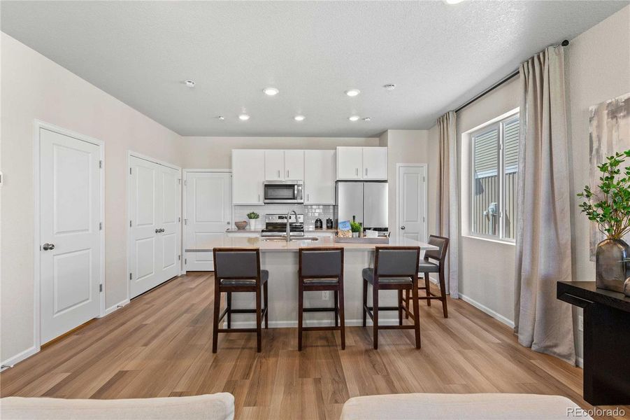 Furnished interior view inside a new home in , Aurora (Image 20).