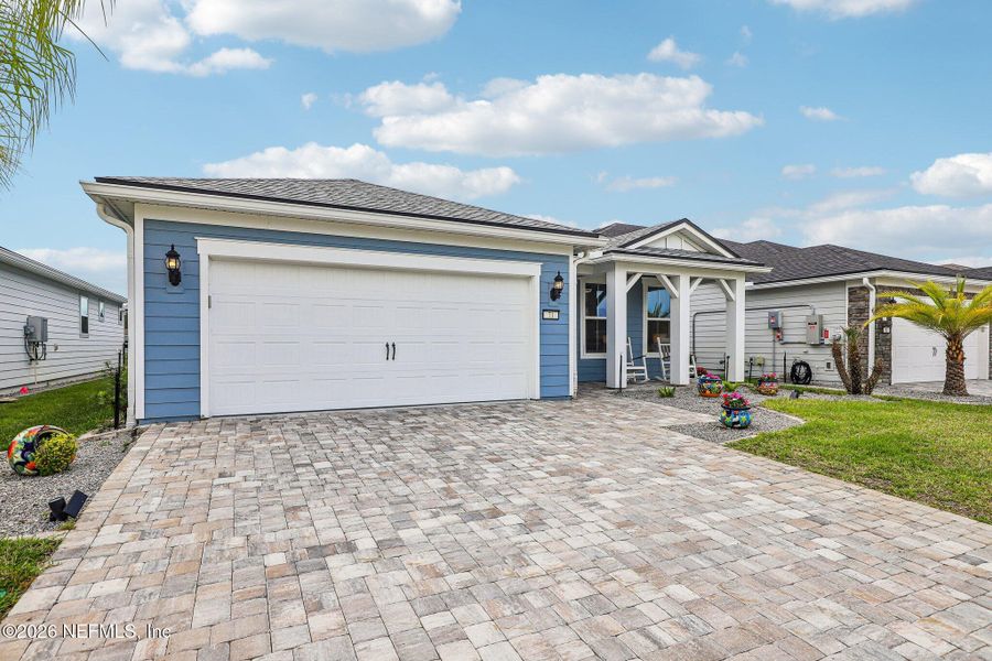 Exterior details and patio area of a home in , St. Augustine (Image 3).