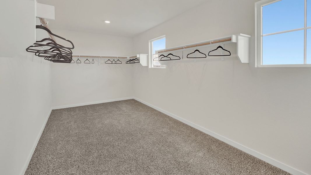 Representative unfurnished interior of a home built from the The Nicole by D.R. Horton in Mayfair, New Braunfels (Image 19). Representative unfurnished interior of a home built from the The Nicole by D.R. Horton in Mayfair, New Braunfels (Image 19).