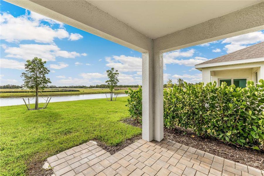 Exterior details and patio area of a home in Seagrass, Punta Gorda (Image 2).