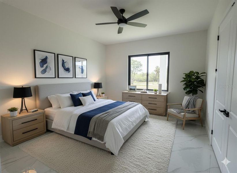 Furnished interior view inside a new home in , North Port (Image 12).