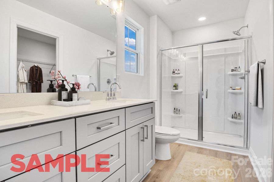 Furnished interior view inside a new home in , Kannapolis (Image 6).