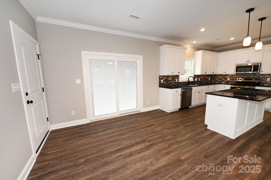 Furnished interior view inside a new home in , Hickory (Image 10).