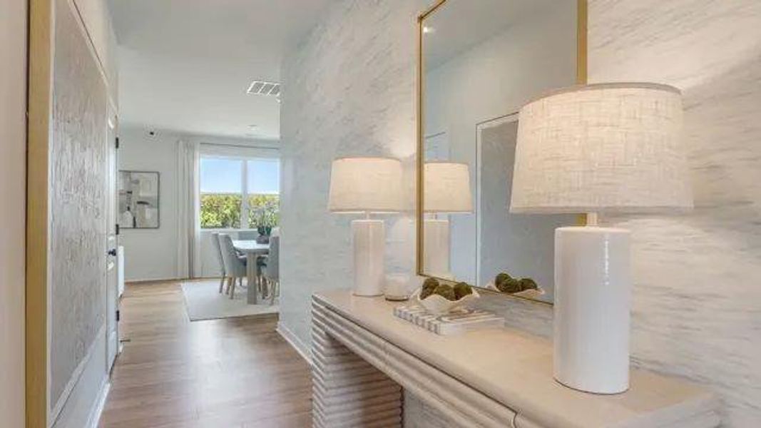 Furnished interior view inside a new home in Reserve at Gum Springs, Jefferson (Image 8).