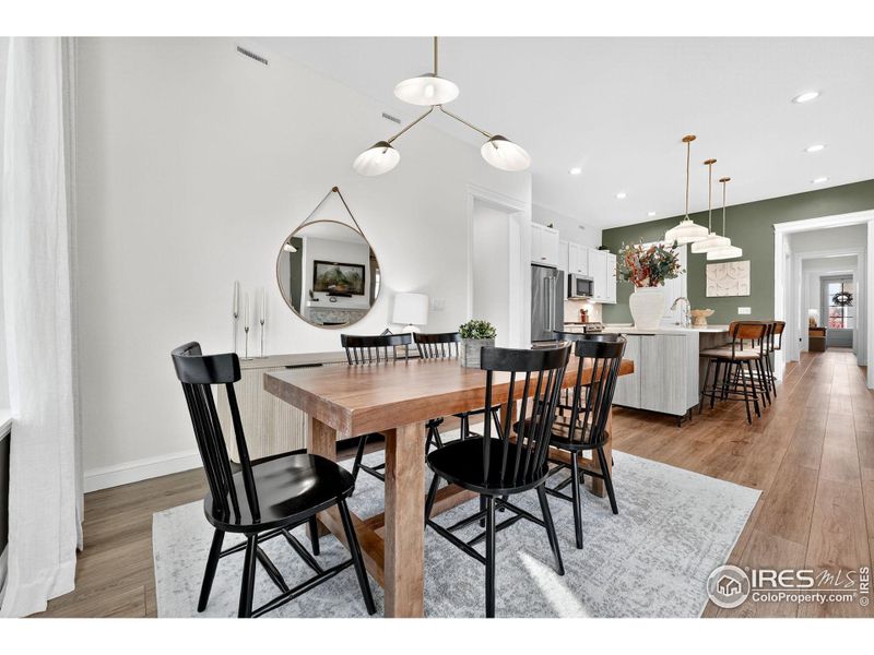 Furnished interior view inside a new home in Westerly, Erie (Image 19).