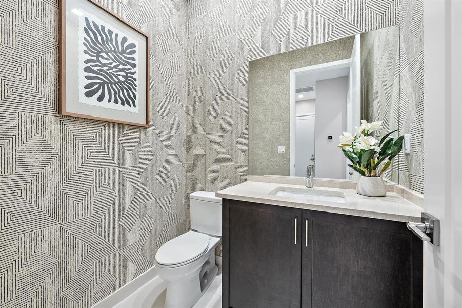 Downstairs Powder Room