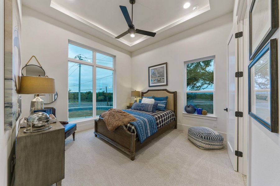 Furnished interior view inside a new home in , Johnson City (Image 24).