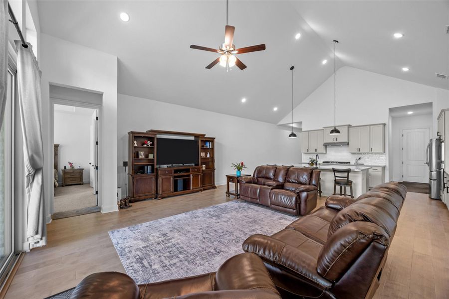 Furnished interior view inside a new home in Anthem, Kyle (Image 15). Furnished interior view inside a new home in Anthem, Kyle (Image 15).