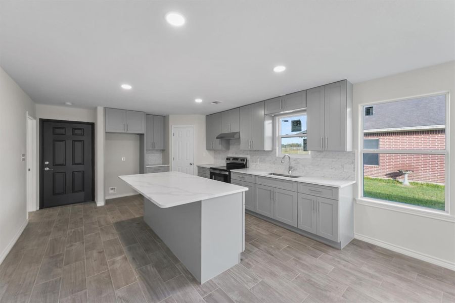 Furnished interior view inside a new home in , Dayton (Image 9).