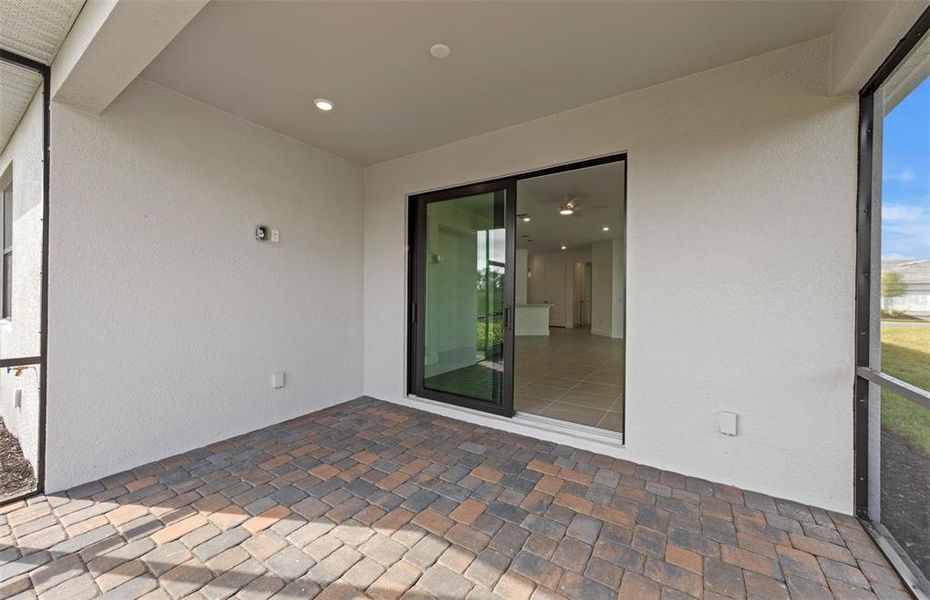 Exterior details and patio area of a home in Del Webb Catalina, Lakewood Ranch (Image 3). Exterior details and patio area of a home in Del Webb Catalina, Lakewood Ranch (Image 3).