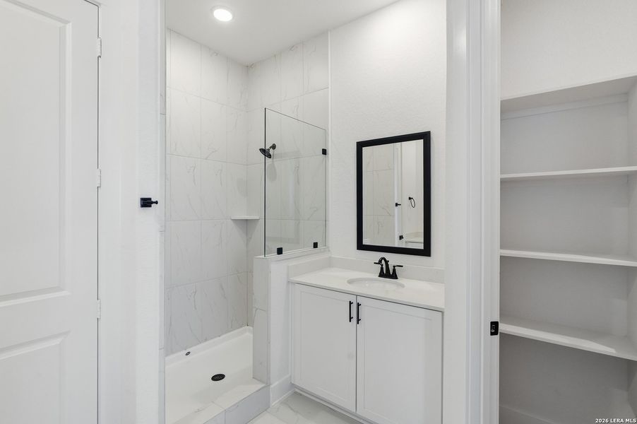 Furnished interior view inside a new home in Prominence, San Antonio (Image 15).