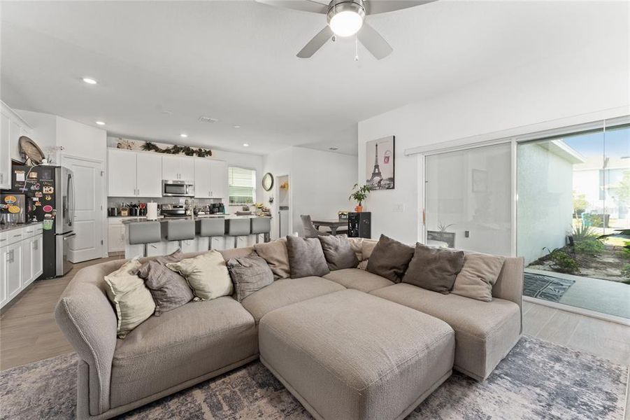 Furnished interior view inside a new home in Storey Park: Innovation Manor Collection, Orlando (Image 24).