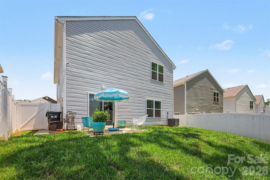 Exterior details and patio area of a home in StoneyGreen Homes, Charlotte (Image 4).