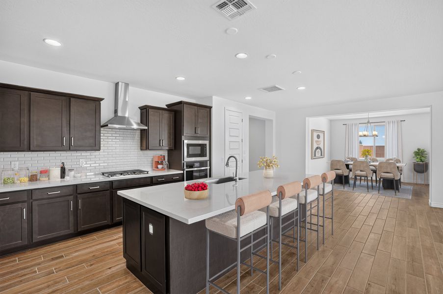 Furnished interior view inside a new home in Allen Ranches, Litchfield Park (Image 5).