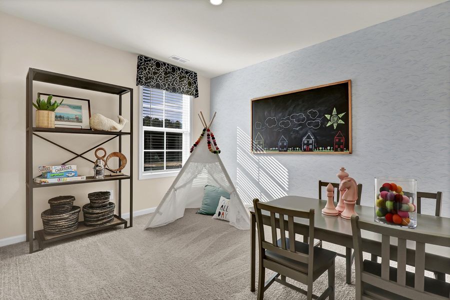 Representative furnished interior of a home built from the Turner - Genesis Value Collection by Mungo Homes in Stapleton, Clemmons (Image 13).