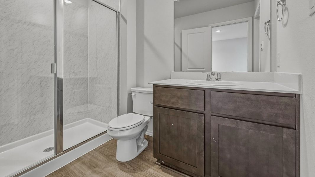 Furnished interior view inside a new home in Arbor Trails North, Princeton (Image 6).