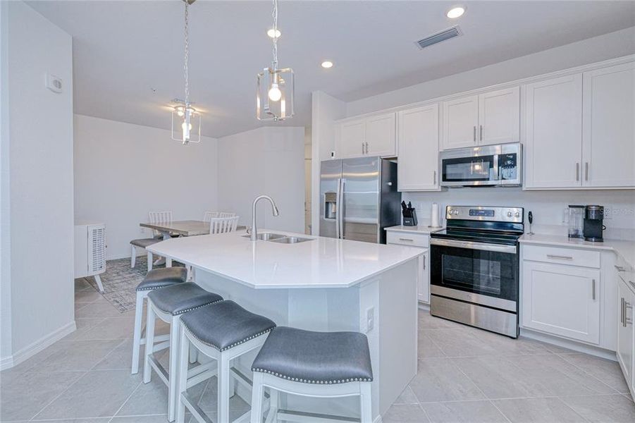 Furnished interior view inside a new home in , Punta Gorda (Image 14).