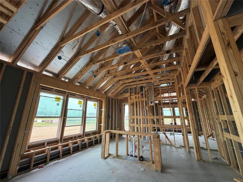 In-progress construction of a new home in Brookewater, Rosenberg, TX (Image 13).