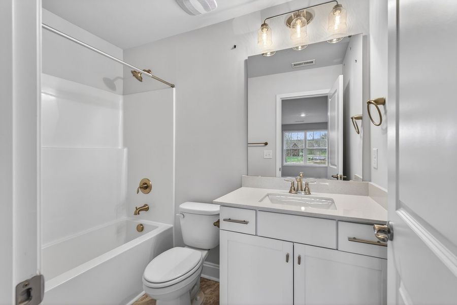 Furnished interior view inside a new home in Crystal Village, Albemarle (Image 8).