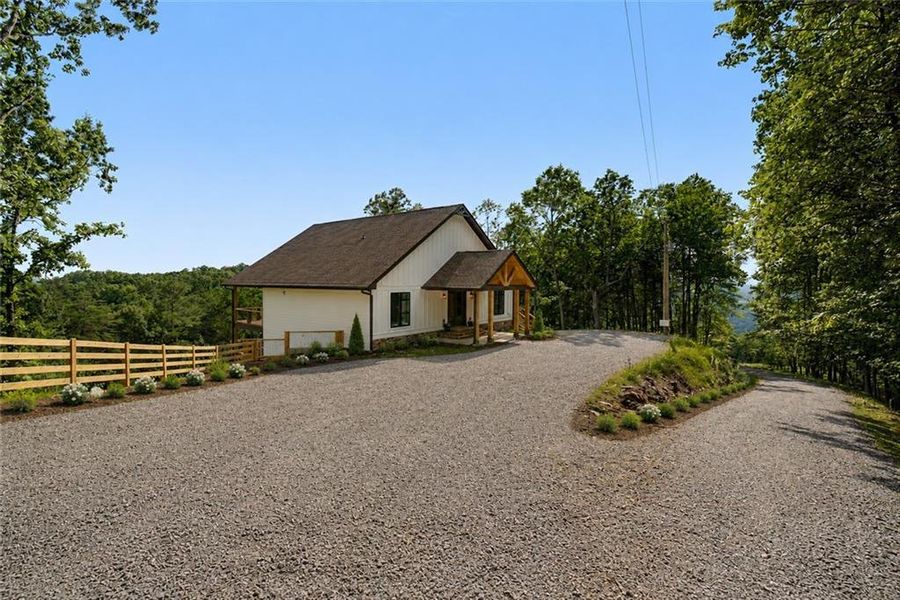 Front exterior of a new home in , Ranger, GA, highlighting curb appeal (Image 29).