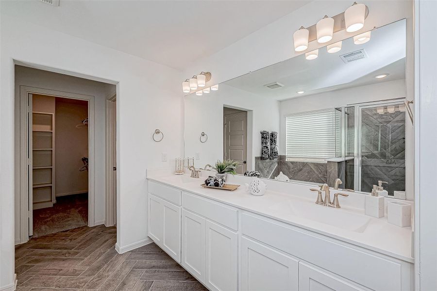 Furnished interior view inside a new home in Splendora Fields, Splendora (Image 13).
