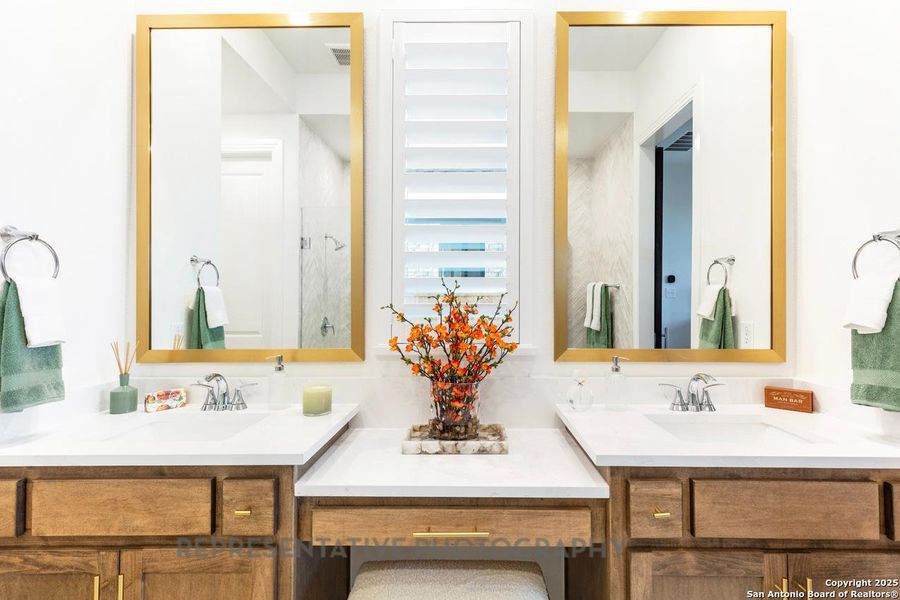 Furnished interior view inside a new home in The Ranches at Creekside, Boerne (Image 21). Furnished interior view inside a new home in The Ranches at Creekside, Boerne (Image 21).