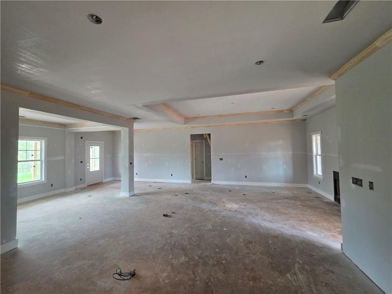 In-progress construction of a new home in , Dallas, GA (Image 7).