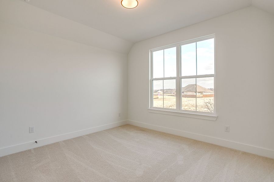 Representative unfurnished interior of a home built from the Valera by Graham Hart Home Builder in Bear Ridge, Burleson (Image 19).