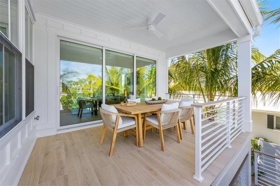 Exterior details and patio area of a home in , Anna Maria (Image 3).
