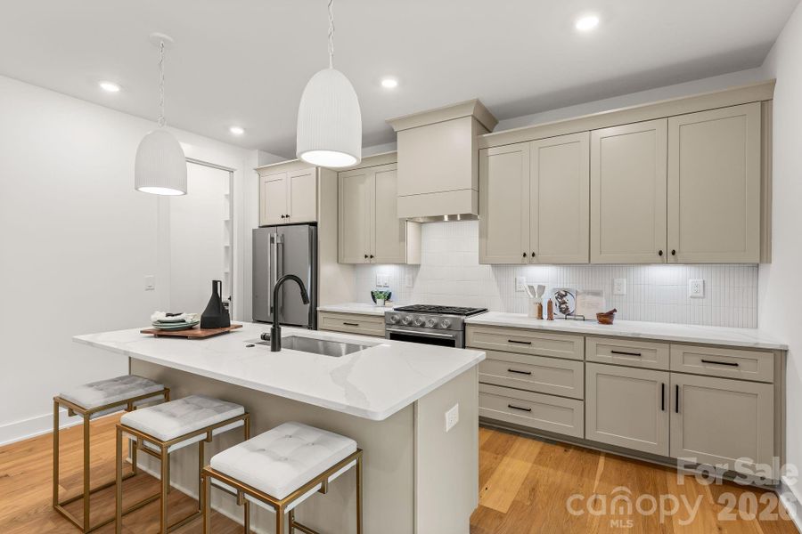 Furnished interior view inside a new home in , Charlotte (Image 13). Furnished interior view inside a new home in , Charlotte (Image 13).