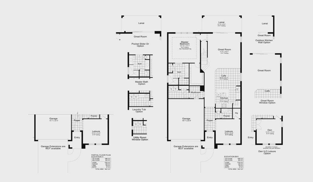 2D floor plan layout for the Laurel 2 by Neal Communities in Windward, Sarasota, FL (Image 4).