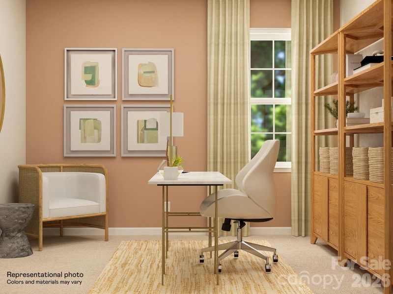 Furnished interior view inside a new home in Harris Mill, Indian Land (Image 7). Furnished interior view inside a new home in Harris Mill, Indian Land (Image 7).