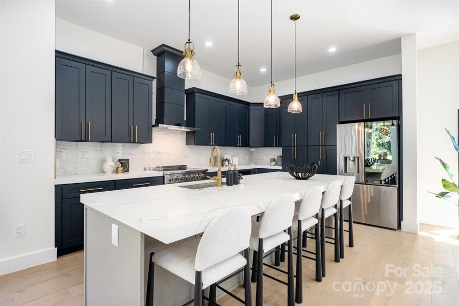 Furnished interior view inside a new home in , Charlotte (Image 26).