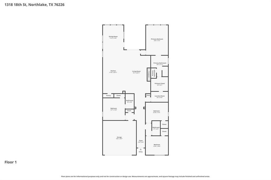 2D floor plan layout of this home in Harvest, Northlake, TX (Image 4). 2D floor plan layout of this home in Harvest, Northlake, TX (Image 4).