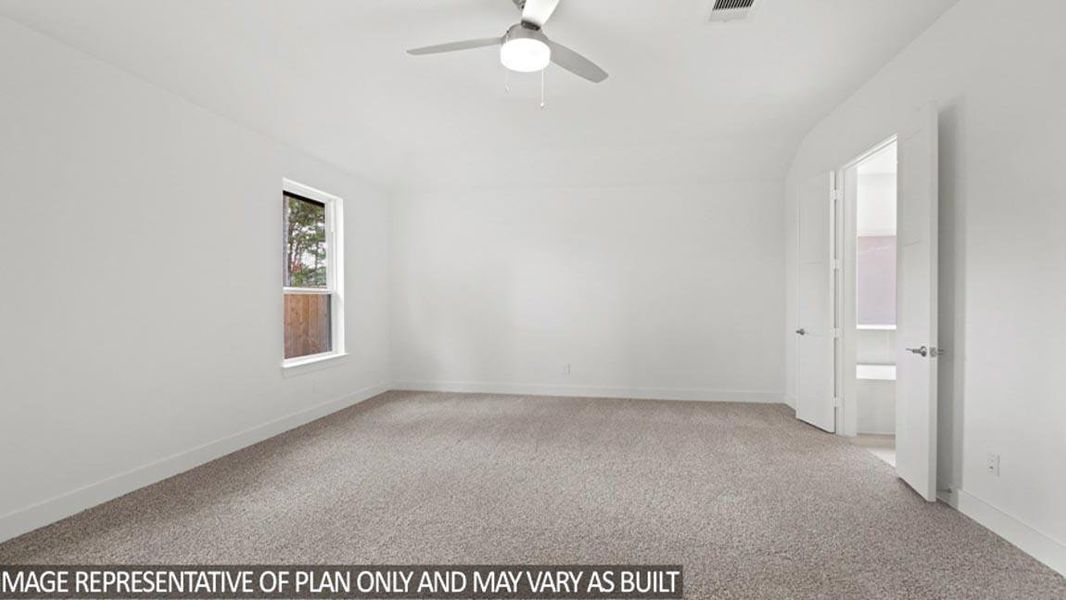 Spacious, unfurnished interior of a new home in River Ranch Estates, Dayton (Image 10).