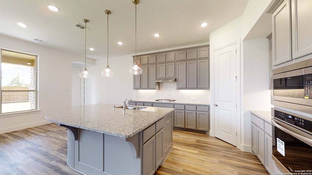 Furnished interior view inside a new home in Alsatian Oaks: 60ft. lots, Castroville (Image 4).