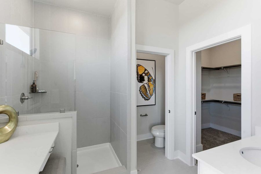 Furnished interior view inside a new home in Rose Hill, San Antonio (Image 24).