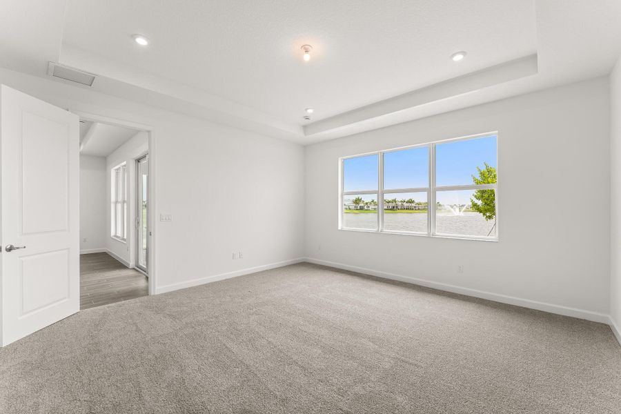 Spacious, unfurnished interior of a new home in Tradition - Kenley, Port St. Lucie (Image 9). Spacious, unfurnished interior of a new home in Tradition - Kenley, Port St. Lucie (Image 9).