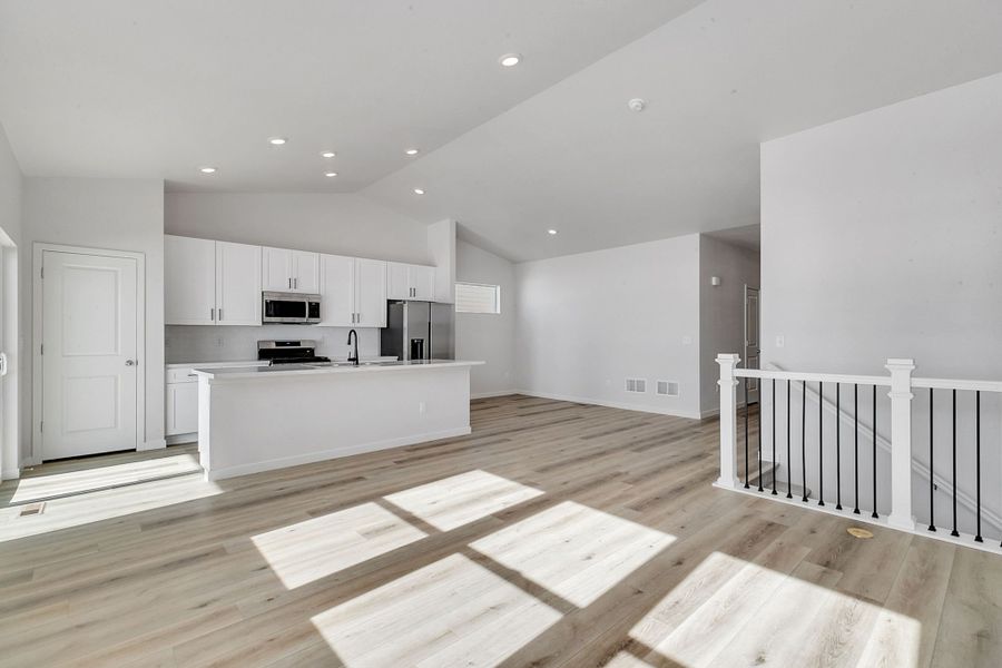 Furnished interior view inside a new home in Hudson Hills, Hudson (Image 10).