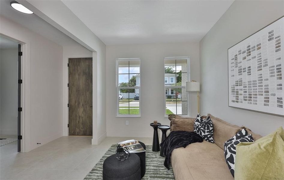 Furnished interior view inside a new home in , Tampa (Image 16).