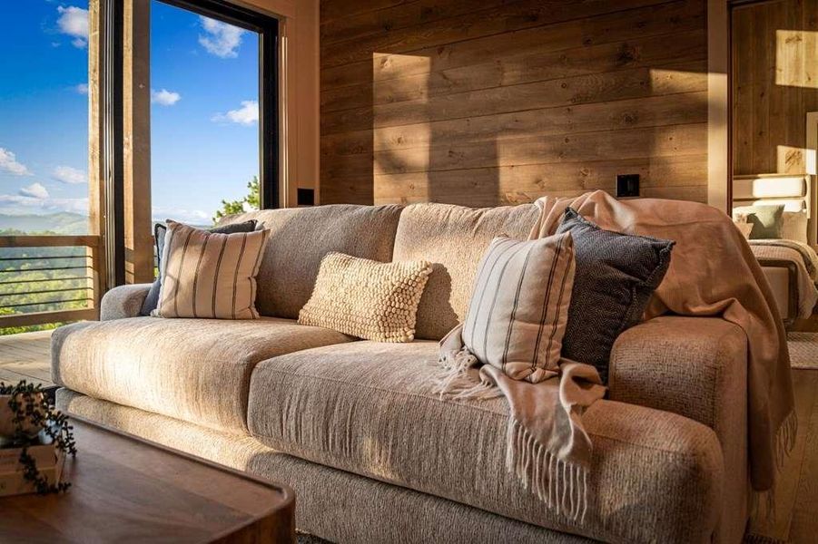 Furnished interior view inside a new home in , Blue Ridge (Image 11).
