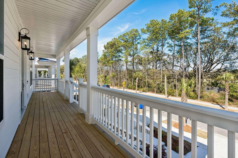 Exterior details and patio area of a home in Liberty Hill Farm, Mount Pleasant (Image 3).